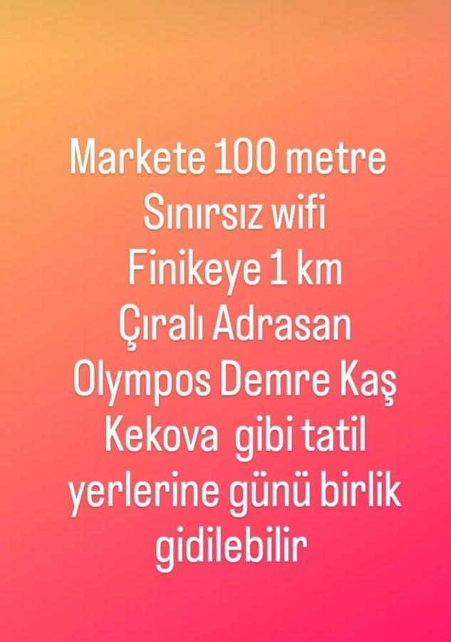 Finike Apart Apartman Kültér fotó